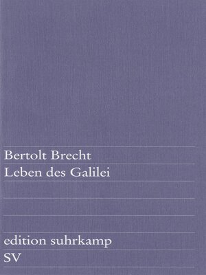 cover image of Leben des Galilei